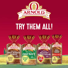 arnold whole grains oatnut bread
