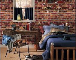 free brick wallpaper bedroom