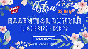 astra essential bundle license key