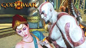 Kratos and Poseidon's Princess All Scenes - God of War 3 - YouTube