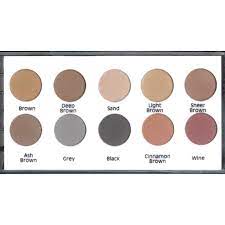 lizette half moon eyebrow makeup kit