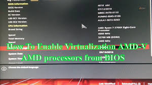 how to enable virtualization amd v amd