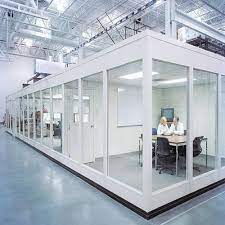 Plain Glass Wall Partitions For Office