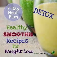 smoothie t plan for weight loss