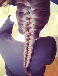 Braids & buns ponies & pigtails: French Fishtail Braid Hairstyles Hairstyles Weekly