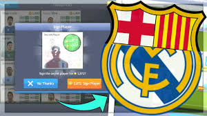 Barcelona 2020/2021 nike kits for dream league soccer 2019, and the package includes complete with home kits, away and third. El Clasico Squad Barcelona Real Madrid Dream League Soccer 2018 Youtube