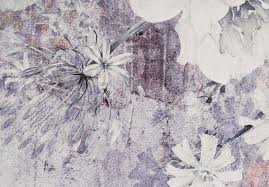 Purple Flowers Wall Murals