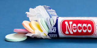 What flavor is pink Necco wafer?