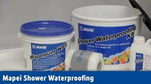 mapei shower waterproofing fix