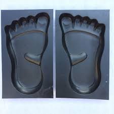 1 Pair Human Feet Footprints Stepping