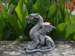 Dragon Garden Statue Draco Backyard