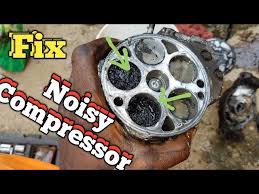 car ac compressor noise causes fix