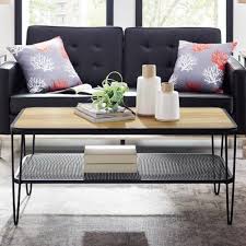 Retro Industrial Two Layer Side Table