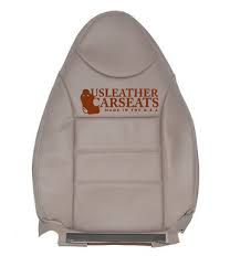 Synthetic Leather Seat Cover Tan