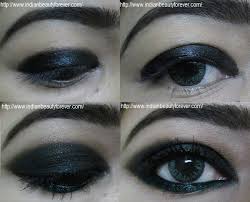 smokey black eye makeup tutorial