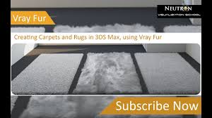 rug in 3ds max using vray fur