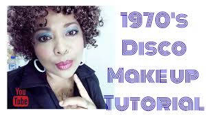 disco make up tutorial 70 s