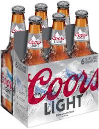 Coors Light 6pk 12oz Bottles