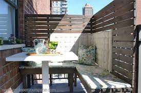 Dining Booth Apartment Patio