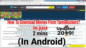 Though, you can download movies without downloading by torrent, but in this post we are discussing about some other ways to download movies on your android phone using torrent. How To Download New Movies From Tamilrockers 2020 100 Working Youtube