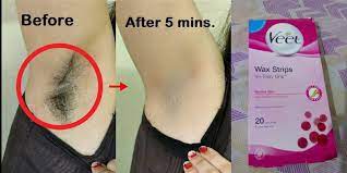 how to use veet waxing strips effectively