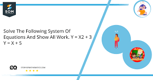 Solve The System Of Equations And Show