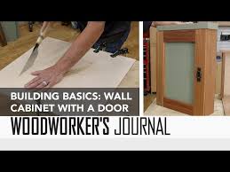 Building A Basic Wall Cabinet With A