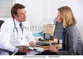 Image result for pictures of doctor talking to patient