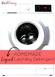 homemade liquid laundry detergent