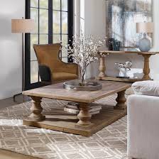 Glenrock Floor Shelf Coffee Table With