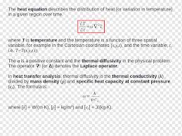 Heat Equation Png Images Pngwing