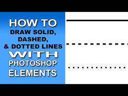 dotted lines with photo elements