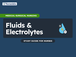fluids and electrolytes nursing care