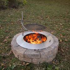 The ranger's opening is 13 inches in diameter and 12.5 inches high, and the base is 15 inches in diameter. An Award Winning American Made Manufacturer Of Smokeless Fire Pits Breeo Has Been Building Double Walled Fire Pits Sin Backyard Campfire Fire Pit Fire Cooking