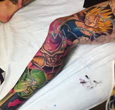 Standing in their way is the incredible nuova shenron, the shadow dragon of fire. Dragon Ball Z Tattoos The Ultimate Manga Anime Tattooli Com