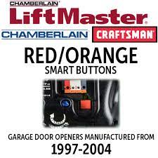 liftmaster security red orange learn