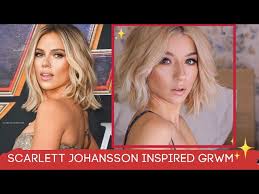 scarlett johansson inspired grwm you