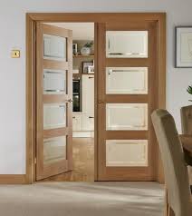 Doors Wood Doors Interior Oak Glazed