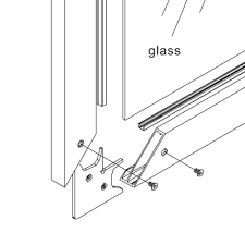 Aluminium Glass Door Frames Edge