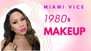 1980s miami vice makeup you