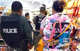 thai woman caught stealing 4 worth of