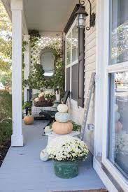 small front porch ideas for fall the