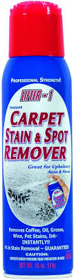 stain remover and carpet cleaning kit