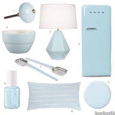 The colour palette consists of shades of white as well as sand, with blue being the this kind of home decor is apt for those who are inspired by the urban, cosmopolitan environment. Pale Blue Home Accessories Light Blue Home Decor