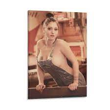 Amazon.com: A Sexy Woman in Overalls Pornographic Poster Print Canvas  Poster Wall Art Party Birthday Gifts Indoor Decorations Suitable For Family  Dormitory Office Bathroom Decor: Posters & Prints