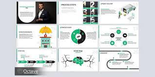 Free Infographic Powerpoint Template 20 Slides Bypeople