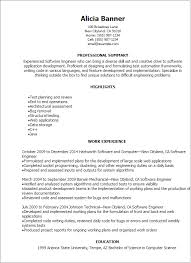 Professional Software Engineer Resume Templates To Showcase Your