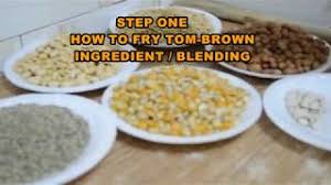 Basic ingredients are coconut milk, jelly noodles made from rice flour with green food coloring (usually derived from. Must Watch How To Make Tom Brown Mixed Grain Easy Breakfast Easy Recipes Virtuousgist Skills Youtube