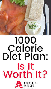 1000 Calorie Diet Plan Is It Worth It Athletes Insight