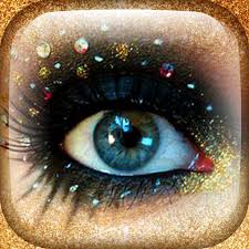 trendy eye jewel str makeup